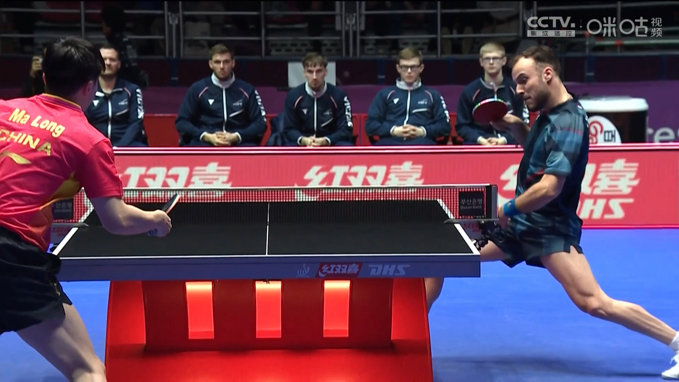 法国队碾压德国队，马龙刷新纪录